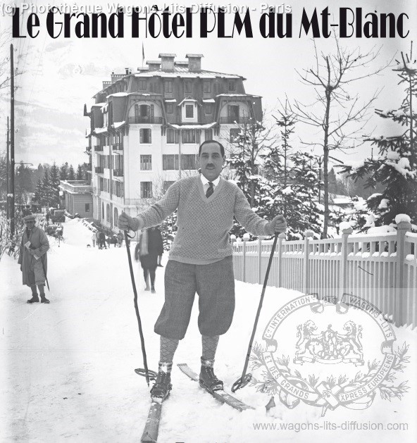 Plm granh hotel du mont blanc combloux vers 1920