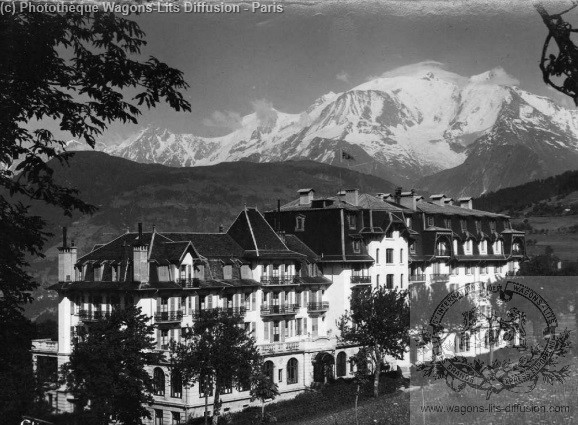 Plm hotel plm combloux vers 1930