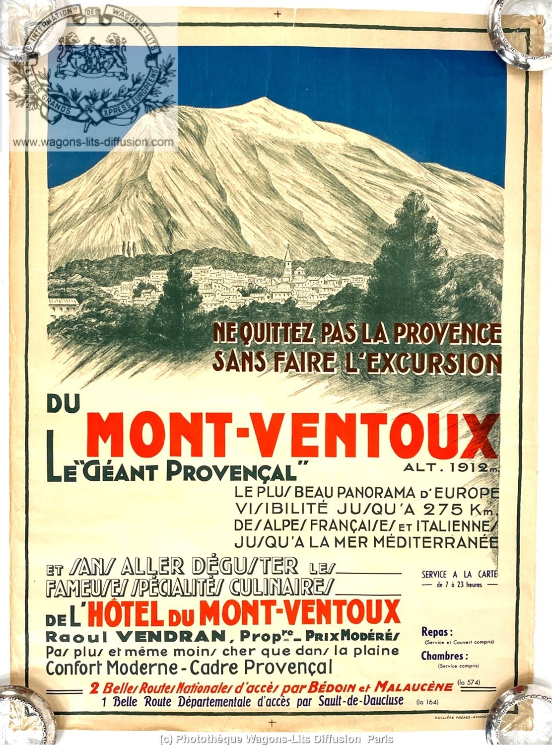 Reseau mont ventoux ref n 2280