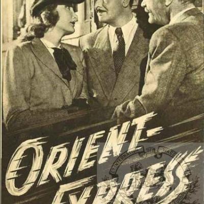 Wl affiche film orient express en 1945