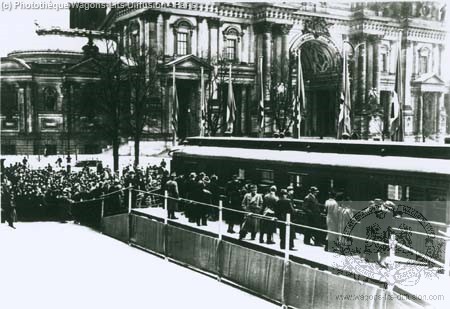 Wl armistice wagon 2419 exposed in berlin 1941