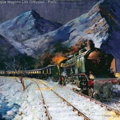 Wl convoi orient express dans la neige 1