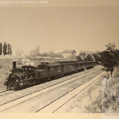 Wl convoi orient express pres d istanbul en 1911