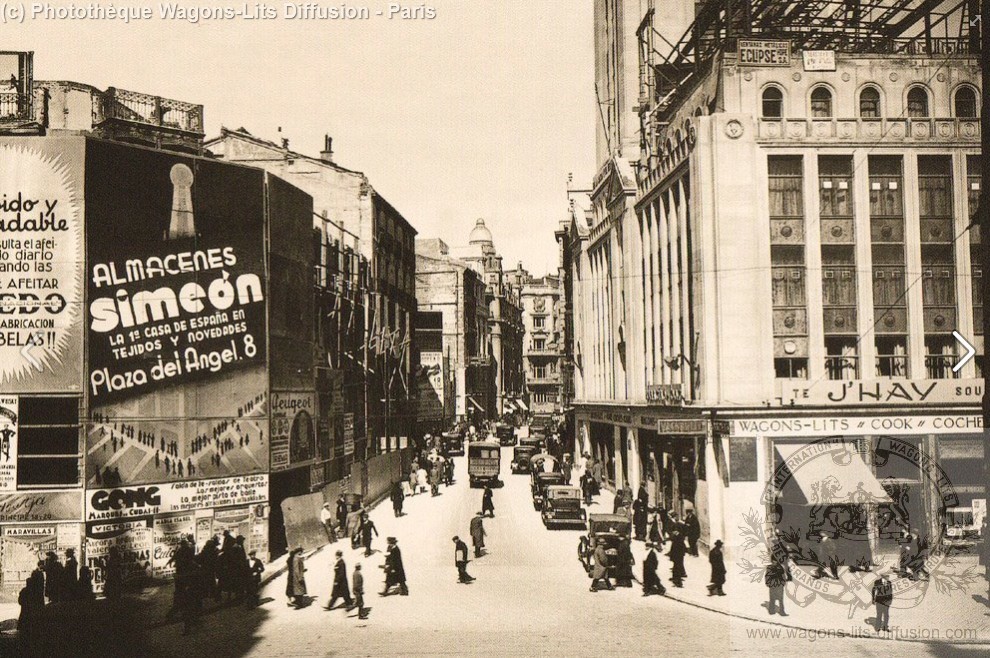 Wl cook agence madrid vers 1926