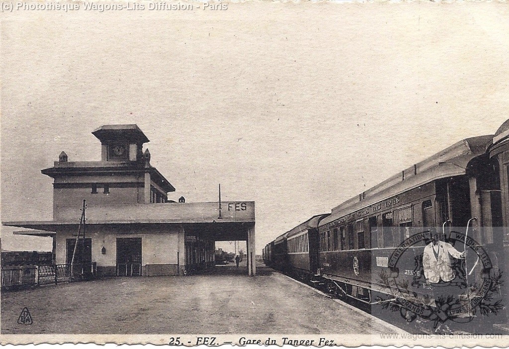 Wl cp maroc fez gare du tanger fez vers 1901