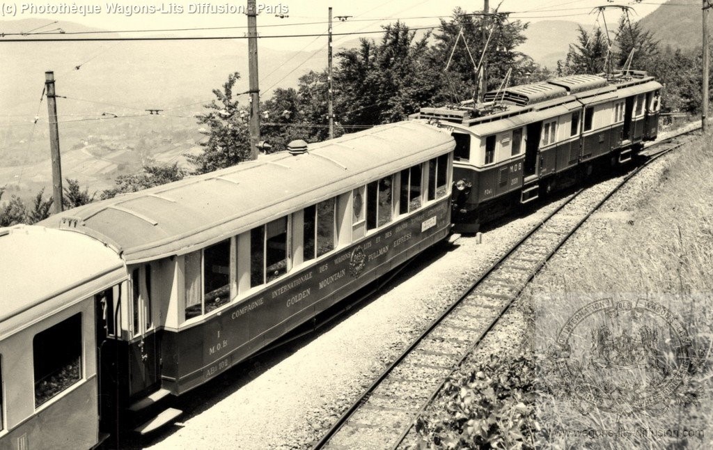 Wl cp montreux oberland bernois 1931 golden montain