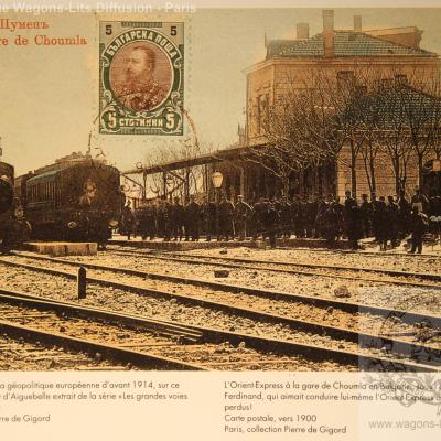 Wl cp orient express en bulgarie avec ferdinand en 1900