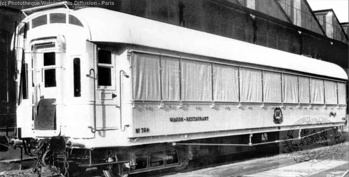 Wl egypt railways egyptian state railways ciwl dining car nr 765