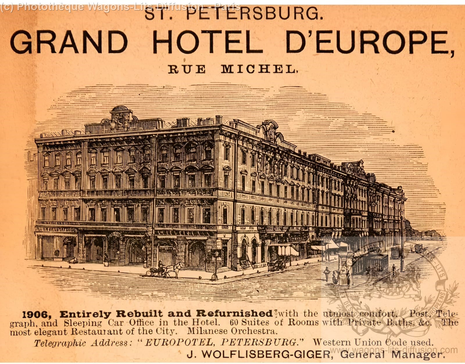 Wl grand hotel saint petersbourg 1906