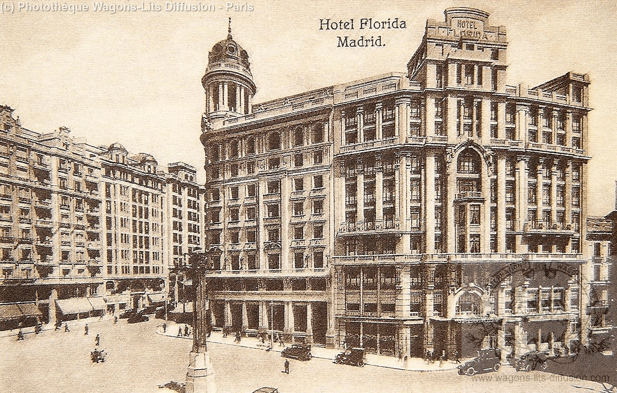 Wl hotel florida madrid 1911