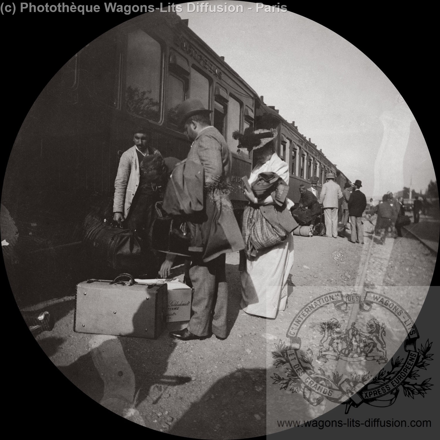 Wl in 1890 photographer paul nadar took the oldest known photograph of the arrival of the orient express at its final destination