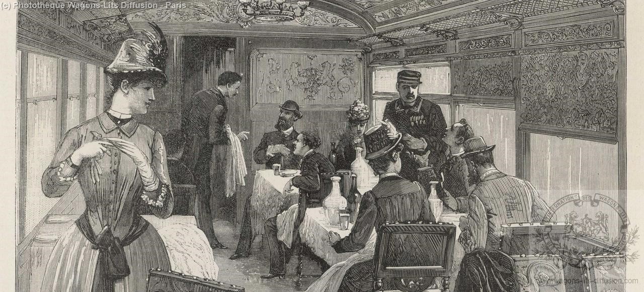 Wl interieur voiture restaurant orient express 1884