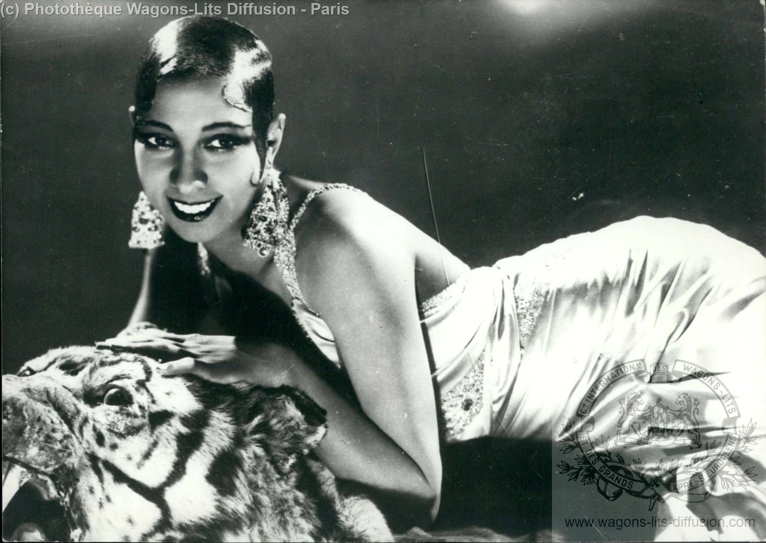 Wl josephine baker accident orient express en 1931