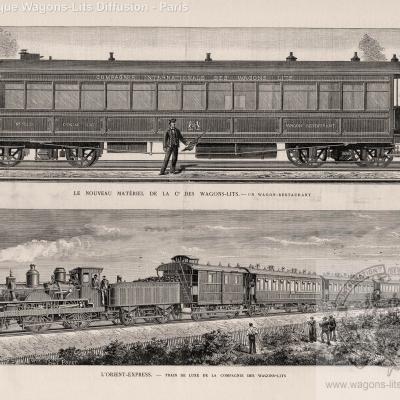 Wl l orient express l illustration 1885