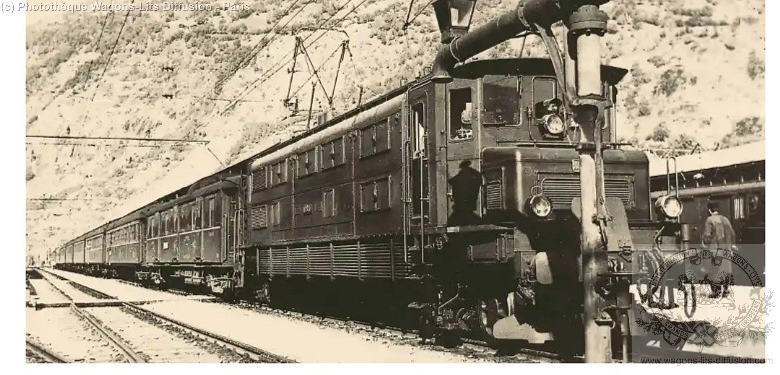 Wl le simplon orient express a brigue en 1937