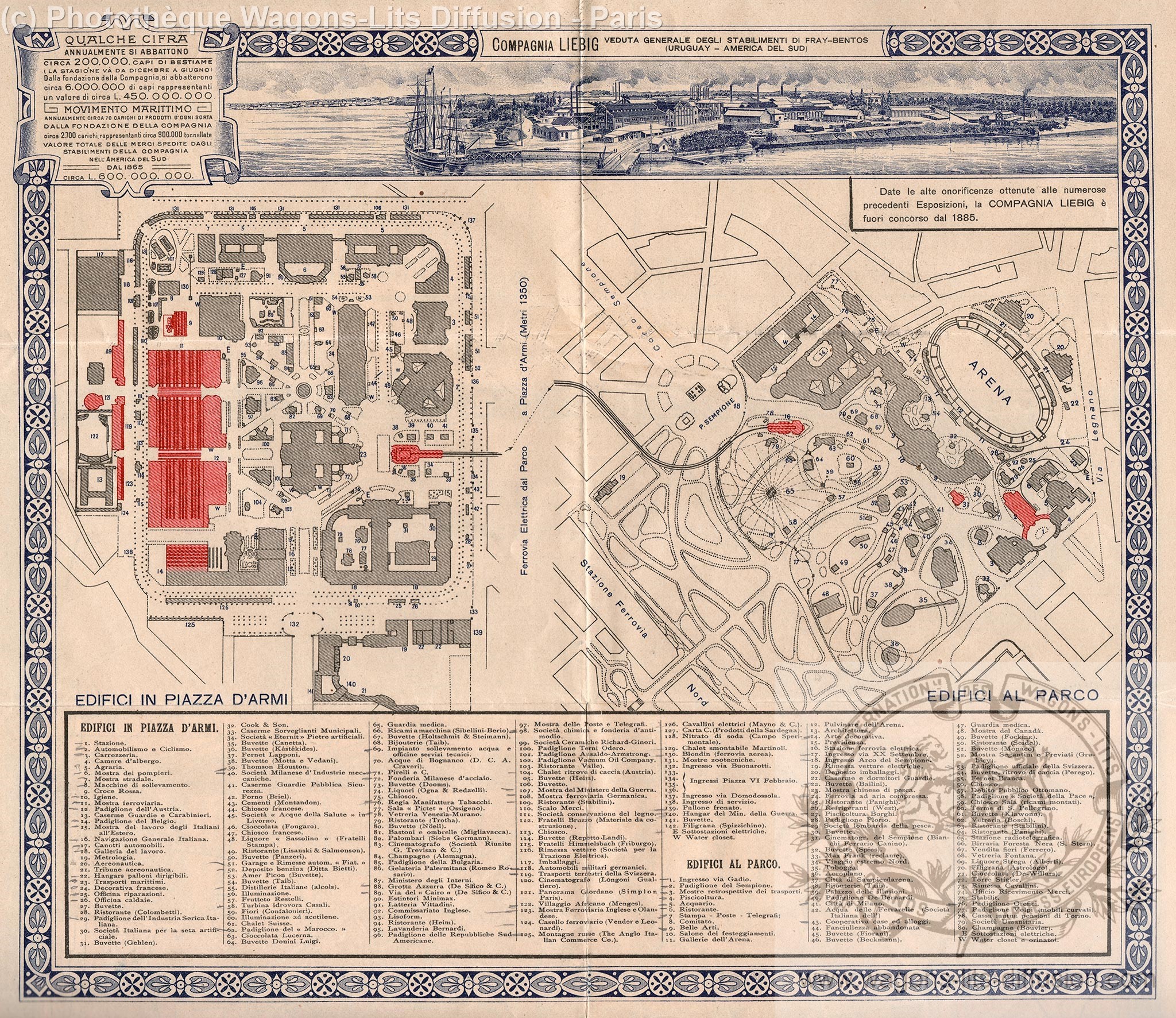 Wl milan map expo 1907