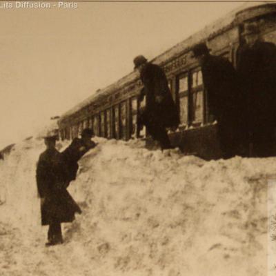 Wl orient express bloque par la neige 5