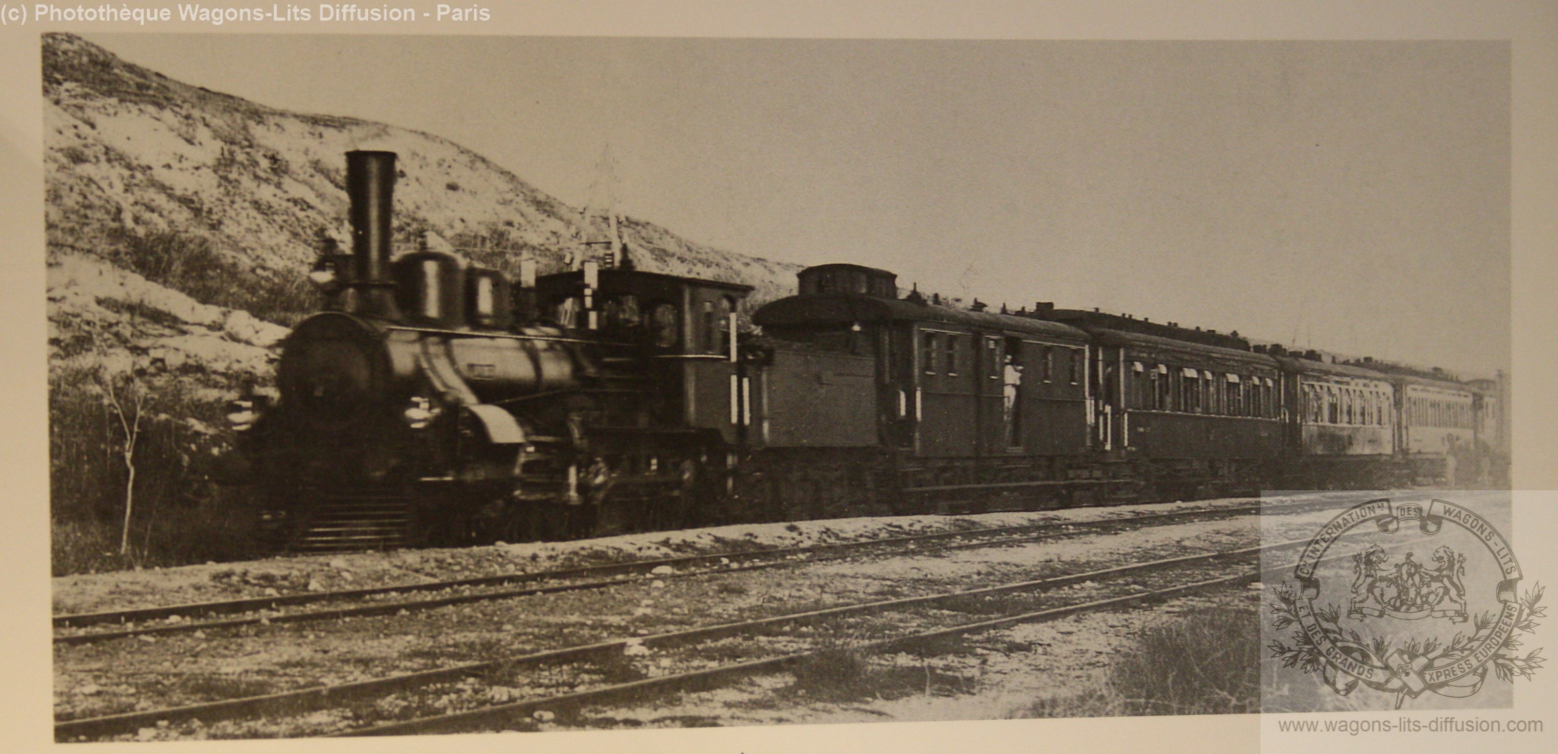 Wl premiere photo de l orient express en 1895 en turquie 2