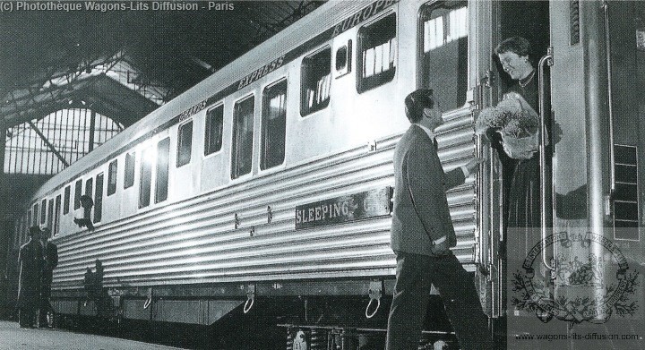 Wl pub voiture p passager a quai 1961