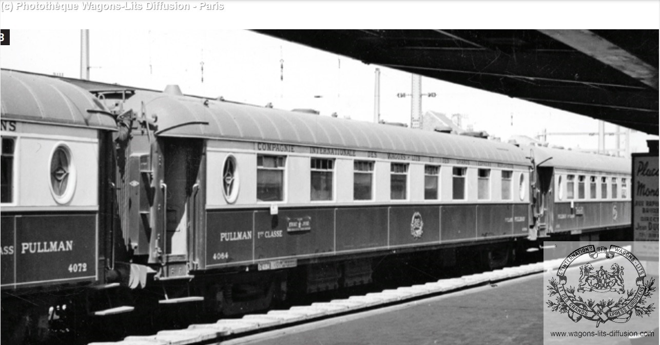 Wl pullman 4064 etoile du nord a bruxelles 1950