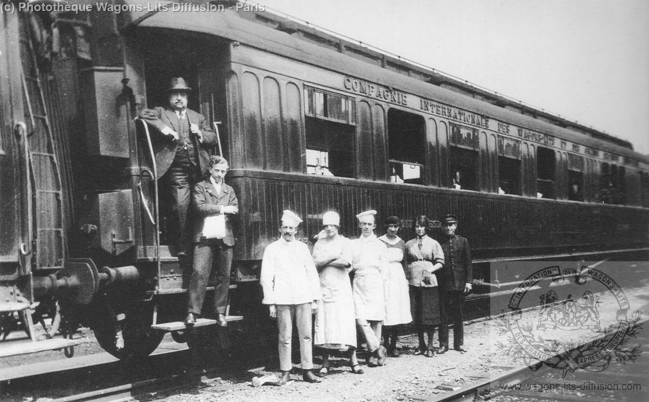 Wl voiture restaurant teck et brigade 1919